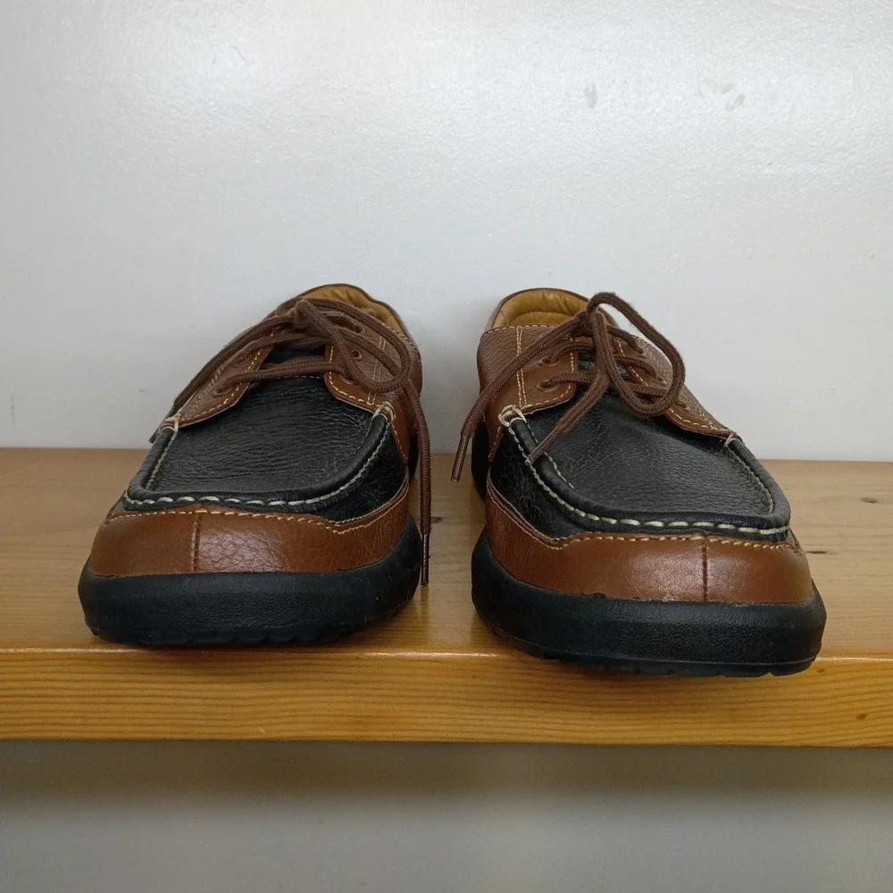 Dr. Comfort Patrick 8560 Men Therapeutic Leather Boat‎ Shoes Size 15 M Comfort
